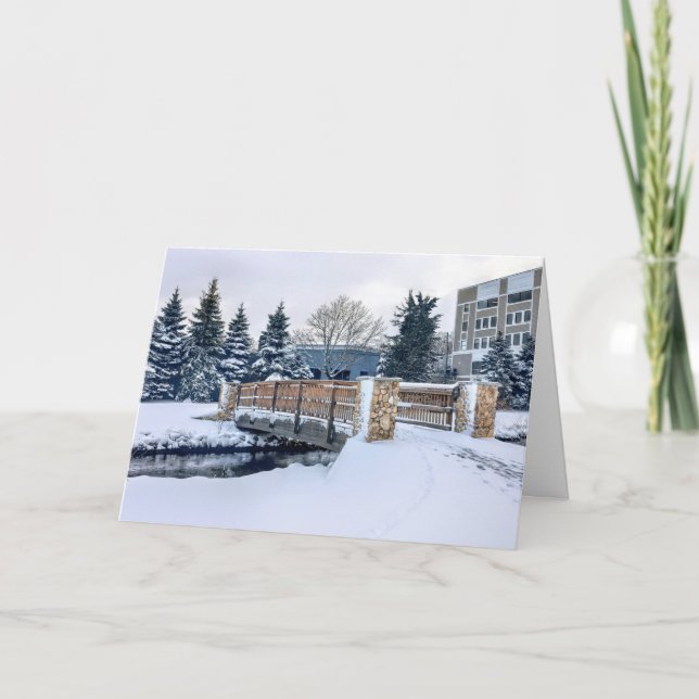 Carte Brewster Gardens en février (Devant)