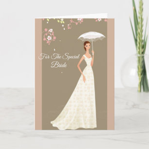 Carte Bridal Greeting Card