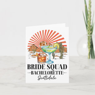 Carte Bride Brigade Bridesmaid Bride Scottsdale Bachelor