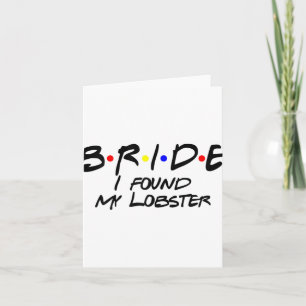 Carte Bride Mariage Bachelorette Party saison Éffrayante