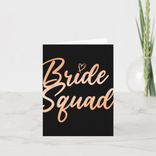 Carte Bridesmaid Bridesmaid