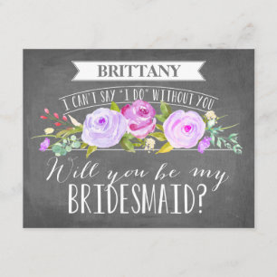 Carte Bridesmaid   Bridesmaid