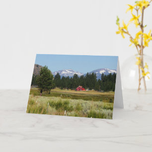 Carte Bridgeport - Paysage de la Californie HWY 395