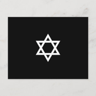 Carte brillante de Mitzvah RSVP de barre d'étoile