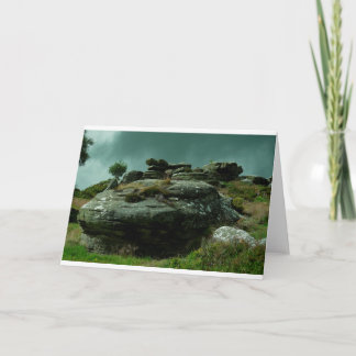 Carte Brimham Rocks et Moody Sky