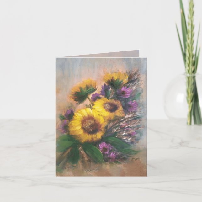Carte Brise de Tournesol (Devant)