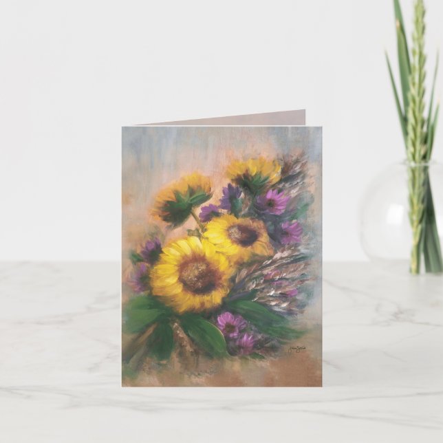Carte Brise de Tournesol 4 x 5,6 (Devant)