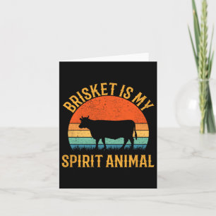 Carte Brisket est mon esprit animal