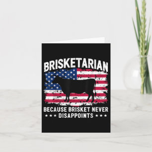 Carte Brisketarian Parce Que Brisket Ne Déçoit Jamais Le