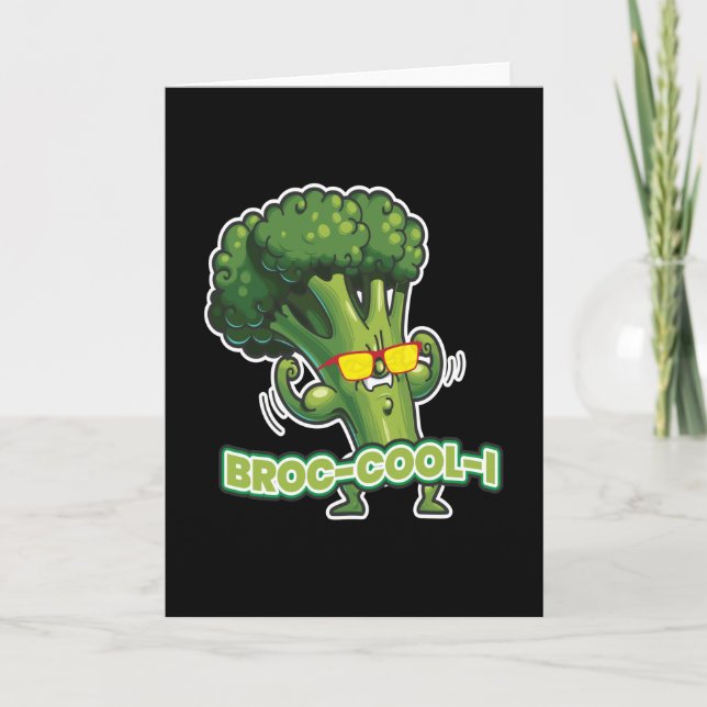 Carte Broc-cool-i Vegan Vegetables (Devant)