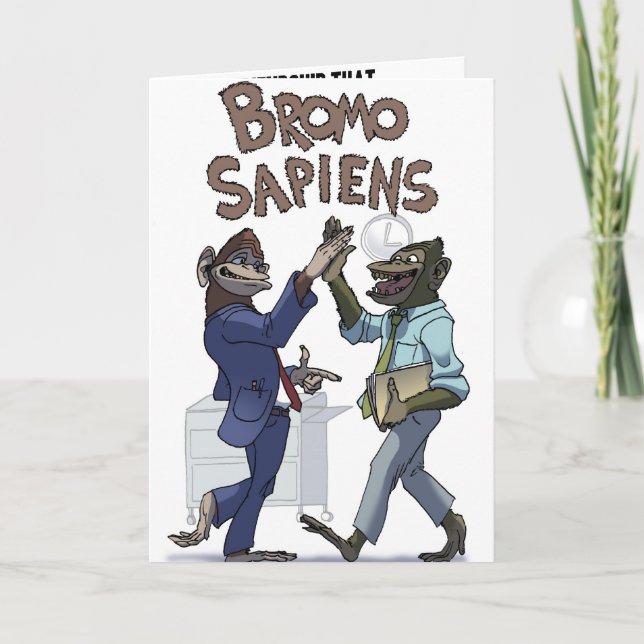 Carte Bromo Sapiens (au bureau) (Devant)