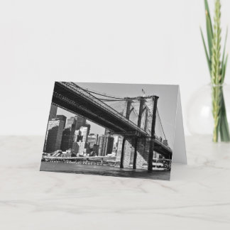 Carte Brooklyn Bridge New York City