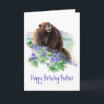 Carte Brother,  Birthday Endangered Animal Greeting<br><div class="desc">10% of sales will go to helping these cute endangered animals. 



  



 



  



 



  



 



 



 


com
 


 zazzle.com</div>