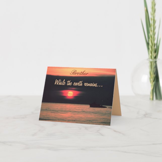 Carte Brother Card (Devant)