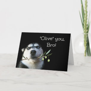 Carte Brother Happy Birthday Card Funny