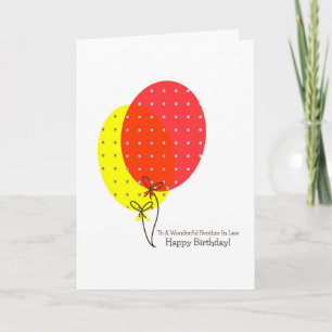 Carte Brother In Law Birthday