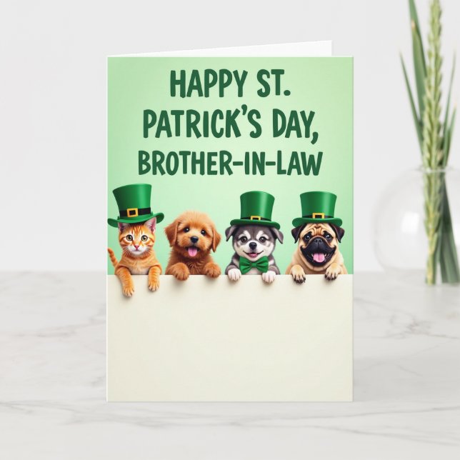 Carte Brother In Law Happy Day Card (Devant)