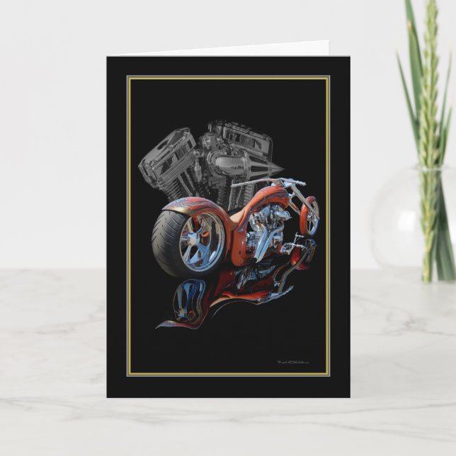 Carte Brown Chopper personnalisé (Devant)