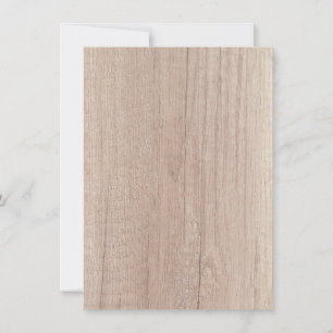 Carte Brown en bois sur mesure Élégant noir