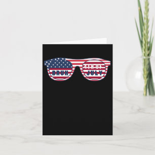 Carte Bruh C'est le 4 juillet Drôle Cool 4 juillet Drape
