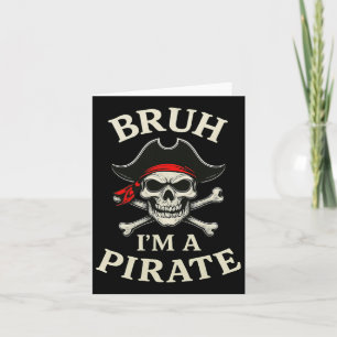 Carte Bruh Pirate Paresseux Bandeau à Crâne Costume Fais