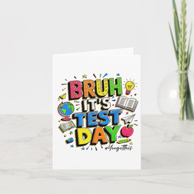 Carte Bruit Son Jour D'Essai Vous Avez Ce Rock Le Test (Devant)