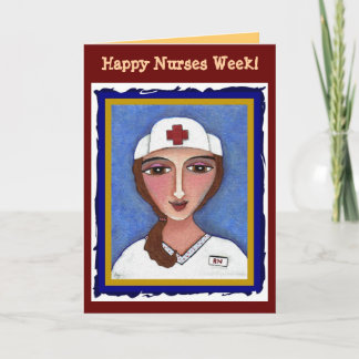 Carte Brunette RN - Bonne semaine des infirmières (2)