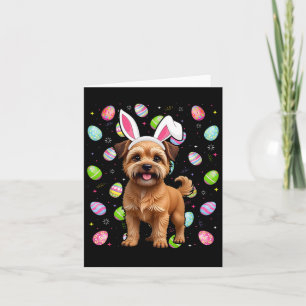 Carte Bruxellois Griffon Chien Joyeux Chasse Aux Oeufs D