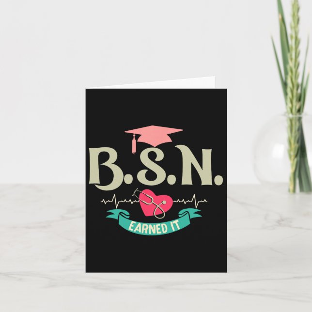 Carte Bsn A Obtenu Son Diplôme D'Infirmière Supérieure E (Devant)