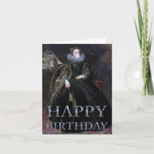 Carte Bubble gomme Diva Marchesa Joyeux anniversaire