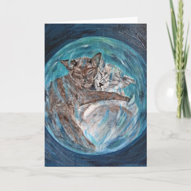 Carte Bubblecats dans le cyberespace (Devant)