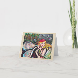 Carte Buble Blower Note