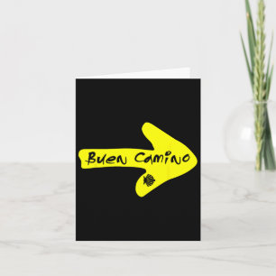 Carte Buen Camino De Santiago Compostela Espagne St Jame