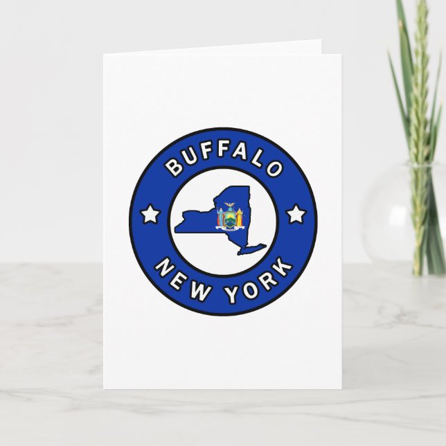 Carte Buffalo New York (Devant)