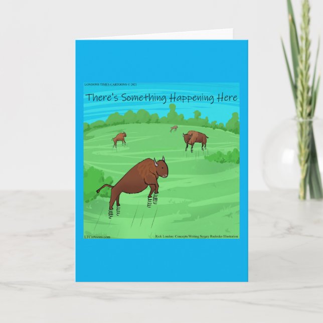 Carte Buffalo Springfield Drôle Rick London Rock Classiq (Devant)