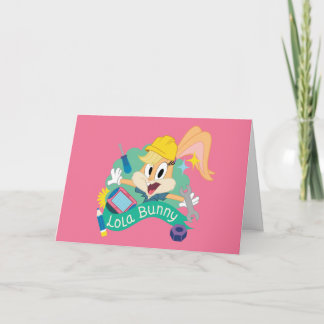 Carte BUGS BUNNY BUILDERS™| Lola Bunny Graphique de cara