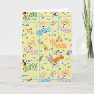 Carte BUGS BUNNY BUILDERS™| Motif d'esquisse de caractèr