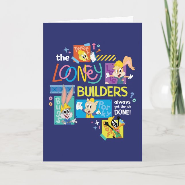 Carte BUGS BUNNY BUILDERS™| The Looney Builders Collecto (Devant)