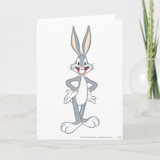 Carte BUGS BUNNY™ debout