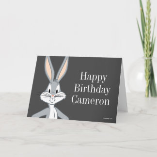 Carte BUGS BUNNY™ | Regard de lapin