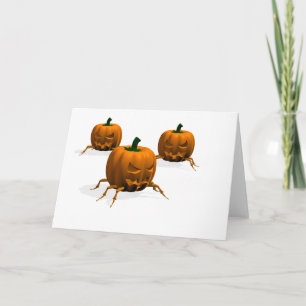 Carte Bugs d'Halloween