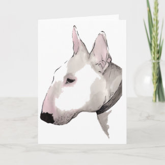 Carte Bull-terrier anglais