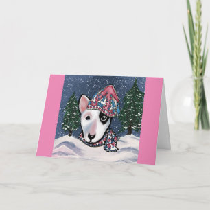 Carte Bull Terrier Miniature