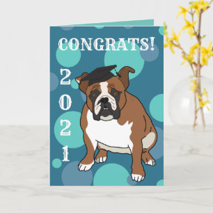 Carte Bulldog Anglais Personnalisable