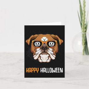 Carte Bulldog Dans Les Sungles Lazy Costume Halloween Ch