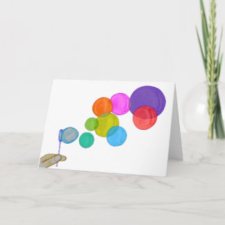 Carte Bulles soufflantes (Arc-en-ciel)