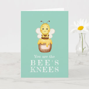 Carte Bumble Bee Valentin