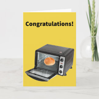 Carte Bun In the Oven - Félicitations à la grossesse