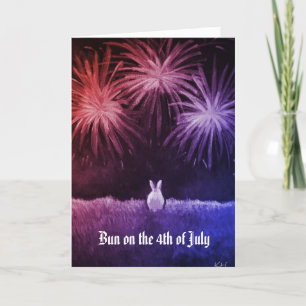 Carte Bun sur le 4 juillet
