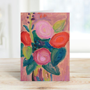 Carte Bunch de fleurs dans Vase   von Jawlensky